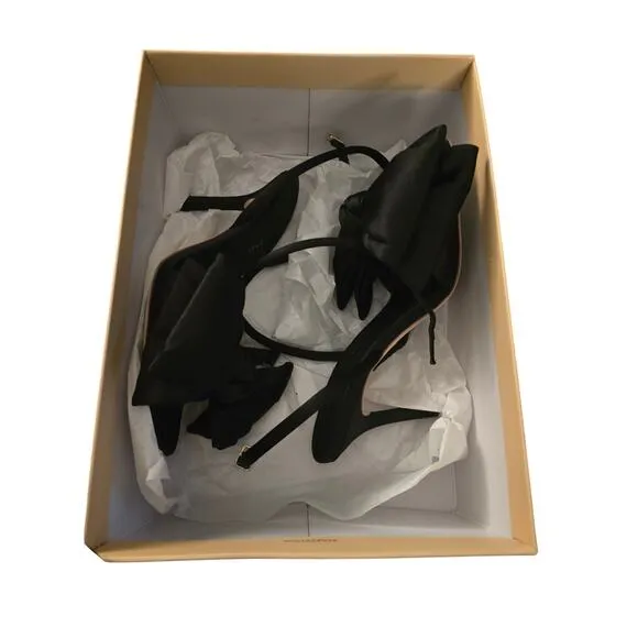 Loeffler Randall Marlena Heel in Black – Used Size 7.5
