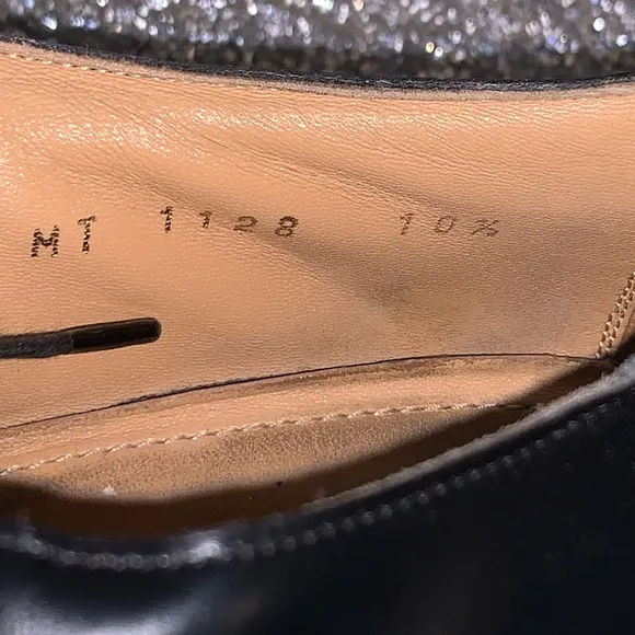 Louis Vuitton Paris Black Leather Dress Shoes