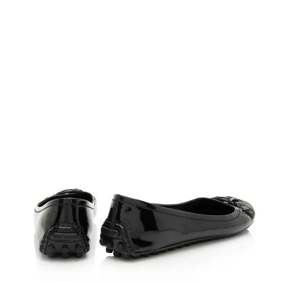 Louis Vuitton Patent Leather Oxford Ballet Flats - Size 6 / 36