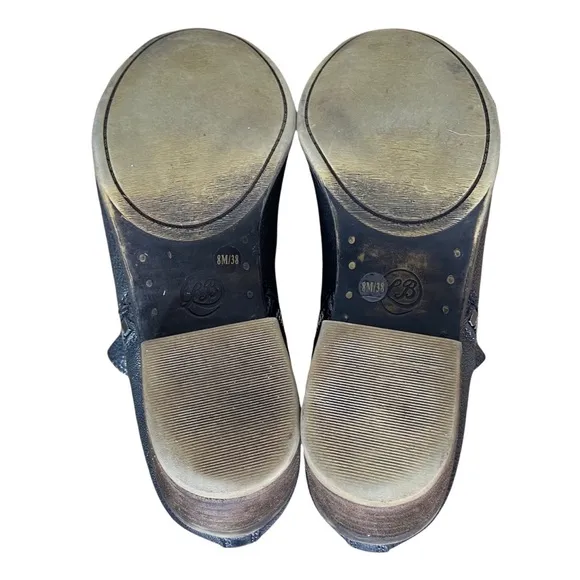 LUCKY BRAND Metallic Basel Ankle Bootie Double Zip Women’s size 8