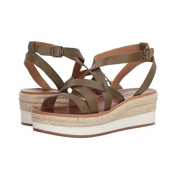 Lucky Brand Jasmei Leather Esapdrille Sandals