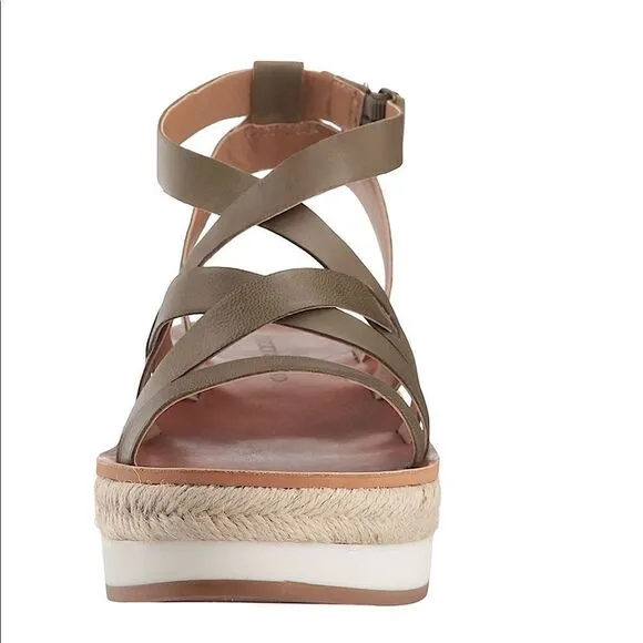 Lucky Brand Jasmei Leather Esapdrille Sandals