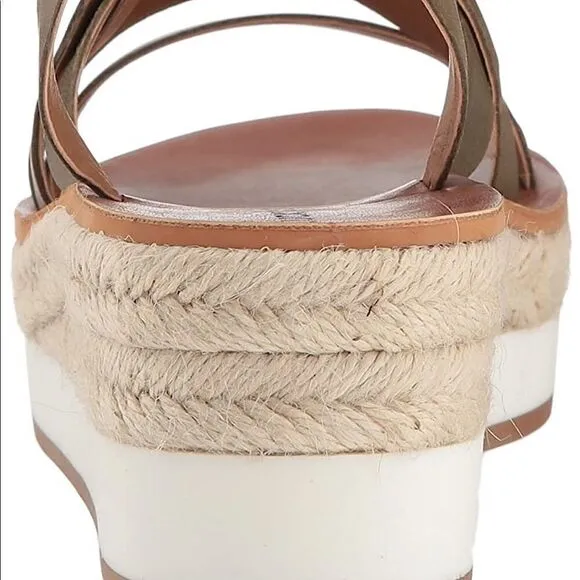 Lucky Brand Jasmei Leather Esapdrille Sandals