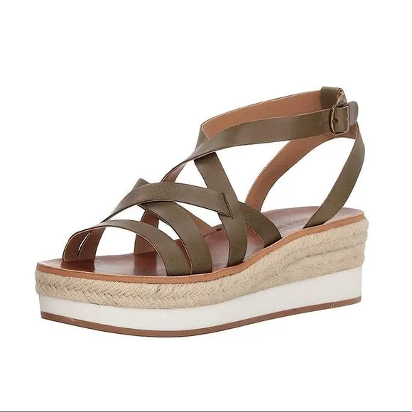 Lucky Brand Jasmei Leather Esapdrille Sandals