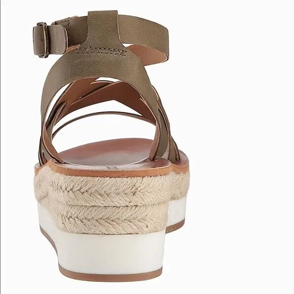 Lucky Brand Jasmei Leather Esapdrille Sandals