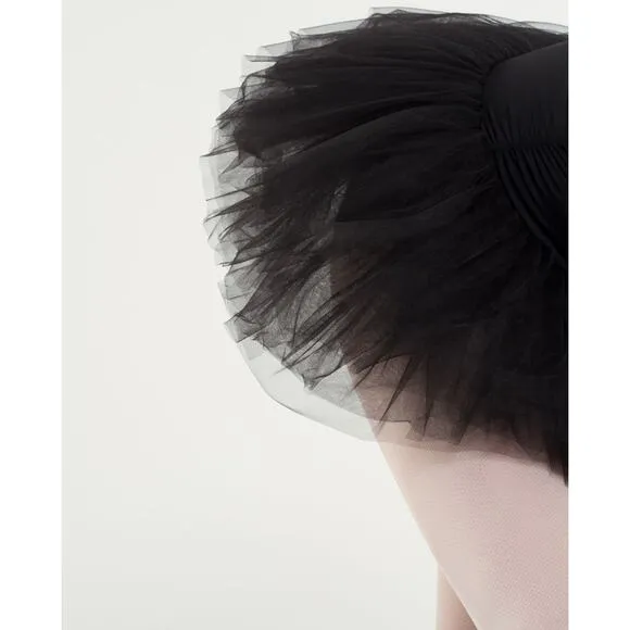 Lululemon Rehearsal TuTu Black Small/Medium RARE Ballet Dance Skirt Vintage Lulu