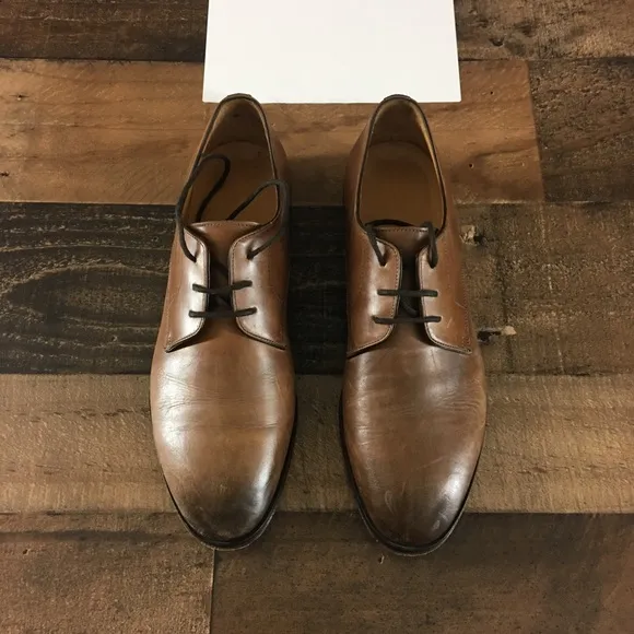 M. Gemi Dress Shoes Lace Up Derby Mens Sz 42(9.5)
