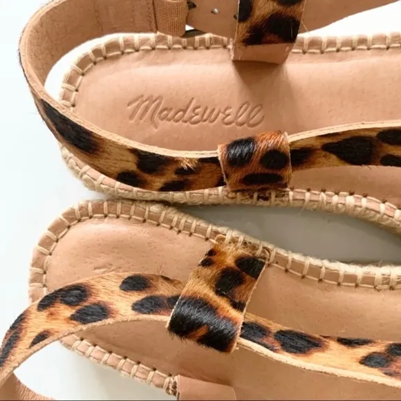 Madewell sandals 8.5 new
