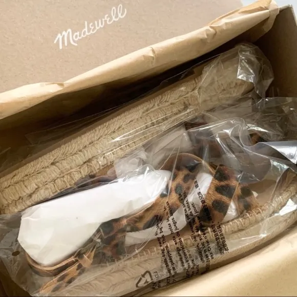 Madewell sandals 8.5 new