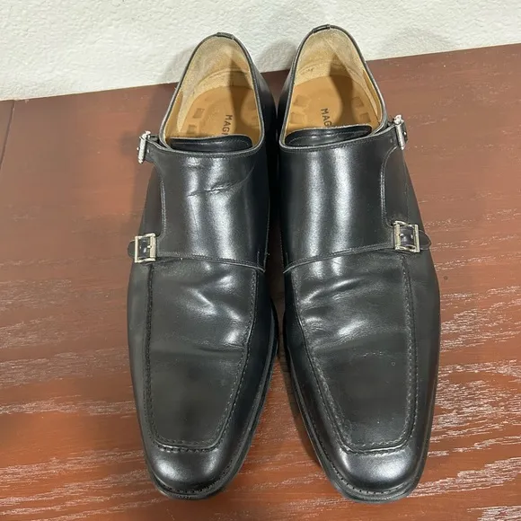 Magnanni Black Dress Shoes Size 12