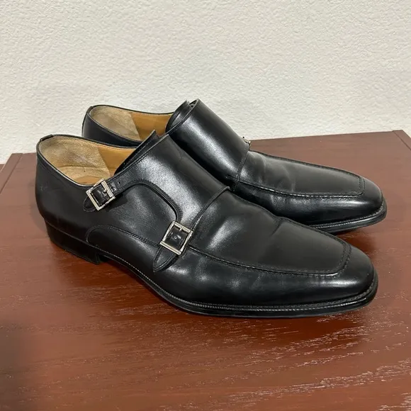 Magnanni Black Dress Shoes Size 12