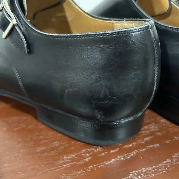 Magnanni Black Dress Shoes Size 12