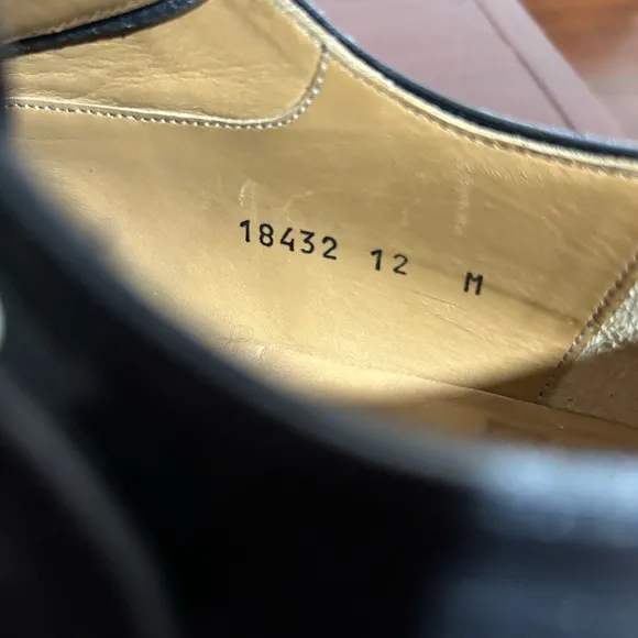 Magnanni Black Dress Shoes Size 12