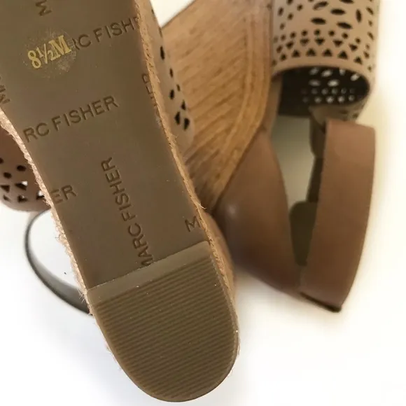 Marc Fisher espadrille wedge sandals
