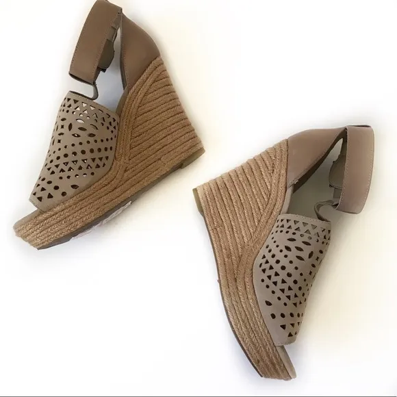 Marc Fisher espadrille wedge sandals
