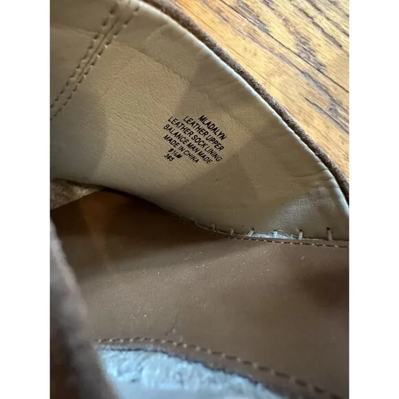 Marc Fisher LTD Adalyn Espadrille Wedge Sandals 9.5M EUC Brown