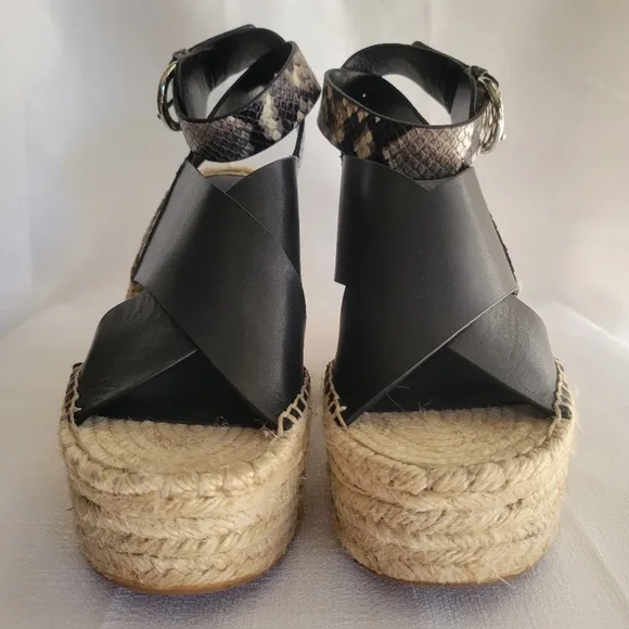 MARC‎ FISHER LTD Espadrille Platform Sandal Size 6