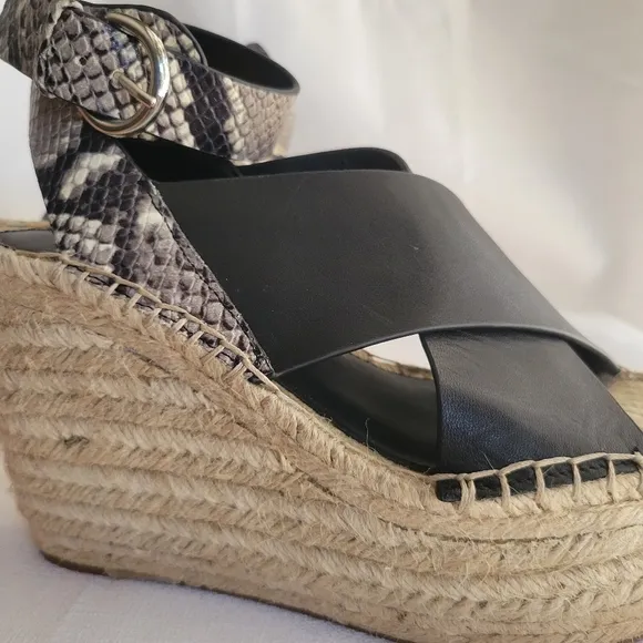 MARC‎ FISHER LTD Espadrille Platform Sandal Size 6