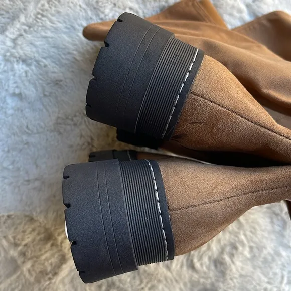 Marc Fisher over the knee platform boots
