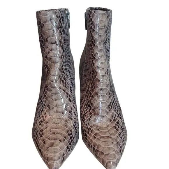 Marc Fisher Snakeskin Boots 8.5M