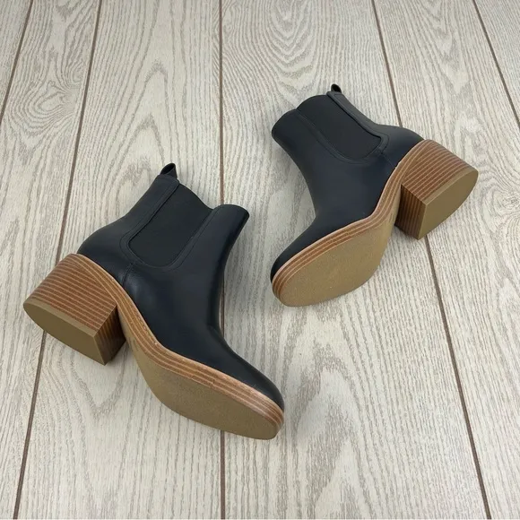 Marc Fisher Women's Modesty Block Heel Dress Booties 8.5M Black $149
