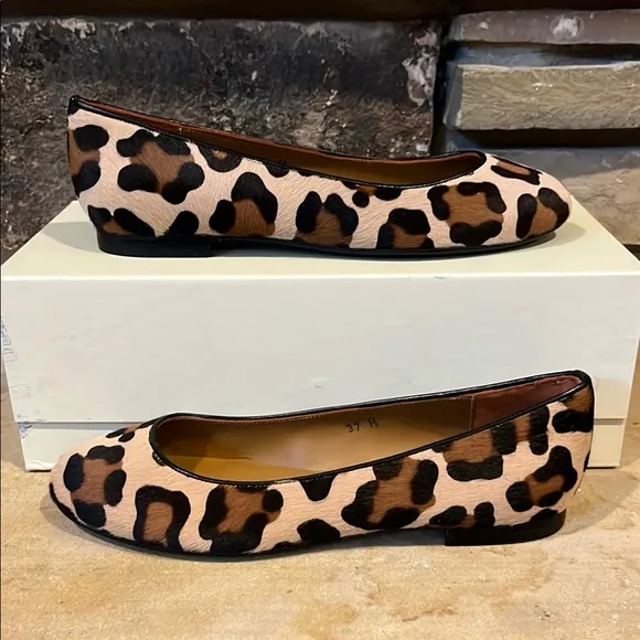 Margaux The Classic Limited Edition Leopard Calf Hair Ballet Flats