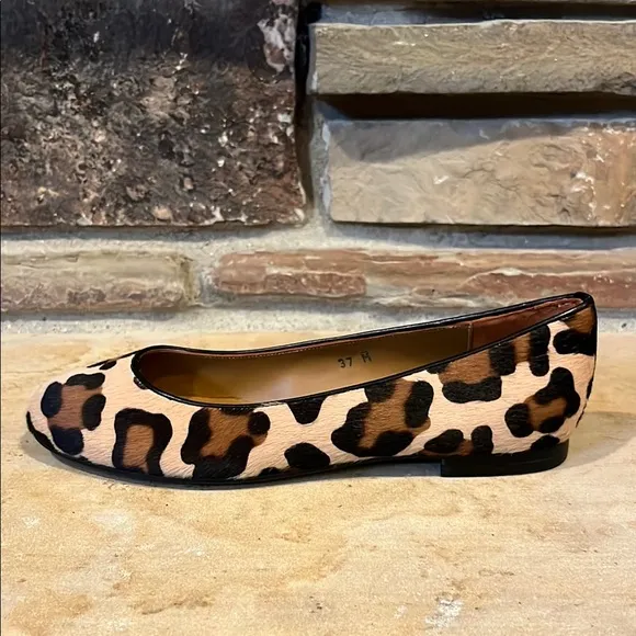 Margaux The Classic Limited Edition Leopard Calf Hair Ballet Flats