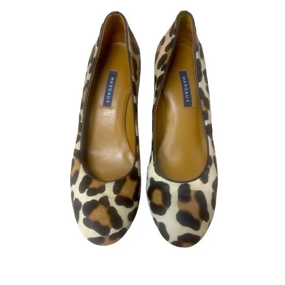 Margaux The Heel Leopard HairCalf Size 40 (9.5 US)