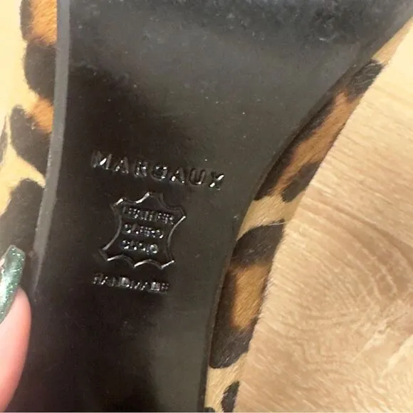 Margaux The Heel Leopard HairCalf Size 40 (9.5 US)