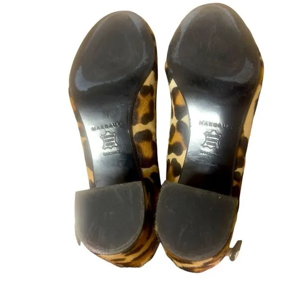 Margaux The Heel Leopard HairCalf Size 40 (9.5 US)