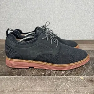Mark Nason Mens Size 13 Oxford Dress Shoes Black Tan Lace Up Leather Upper