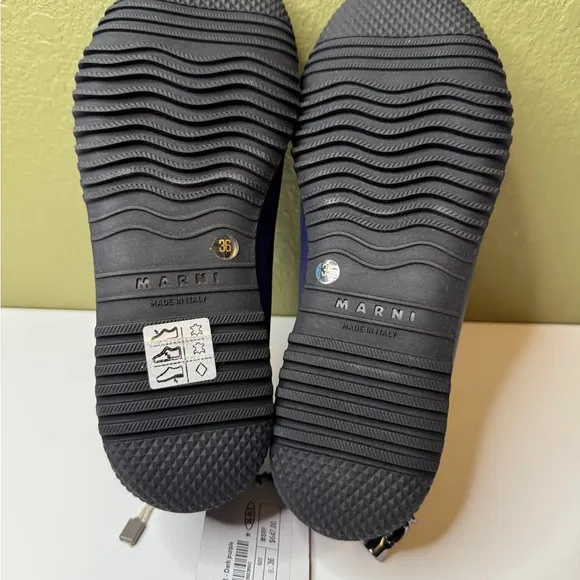 Marni Soft Leather Ballet Flats. Size 36