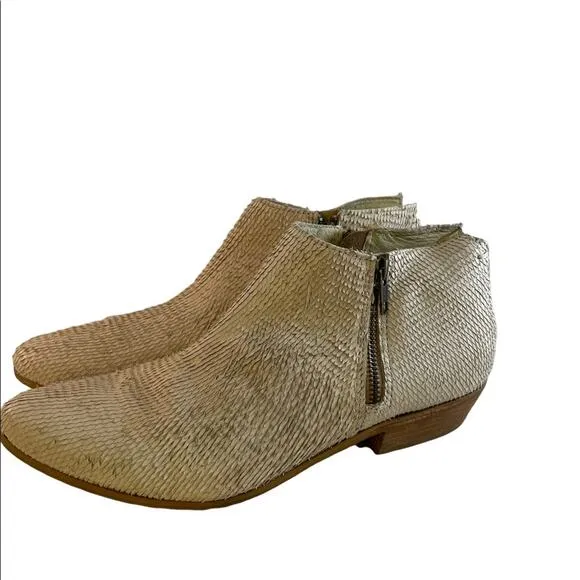 Matisse cream ankle boots 9.5 Preowned