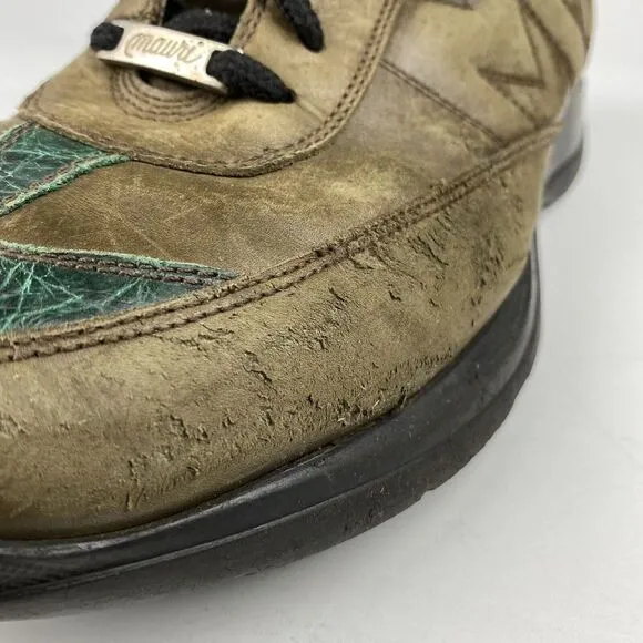 Mauri Alligator Boots Men's size 8.5 Casual Shoes High Sneakers Style 8968 Italy