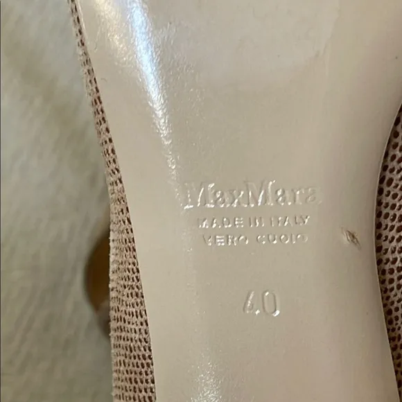 Max Mara 3” heel