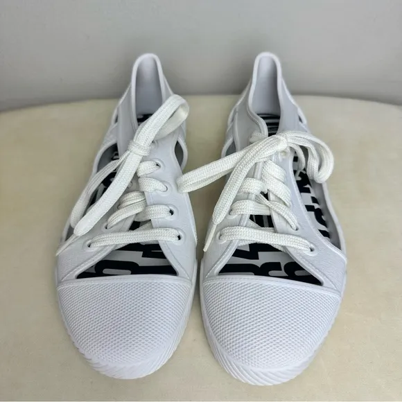 Melissa X Vivienne Westwood Brighton Limited Edition Sneaker in White Sz 6