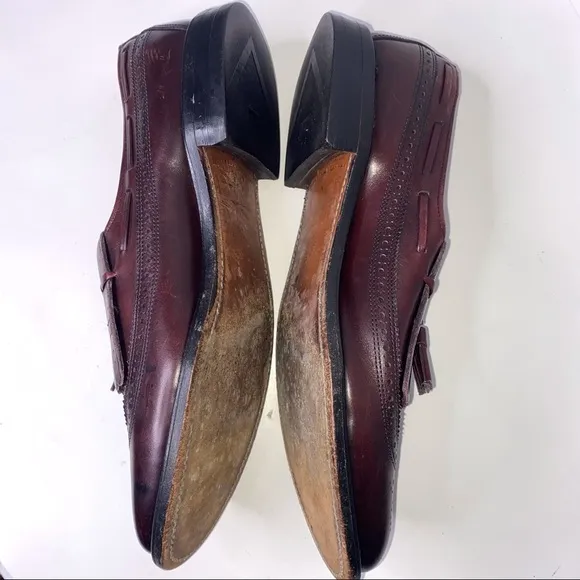 Men’s Allen Edmonds Arlington Wingtip Tassels Dress Shoes Size 11 AAA