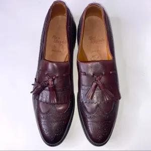 Men’s Allen Edmonds Arlington Wingtip Tassels Dress Shoes Size 11 AAA