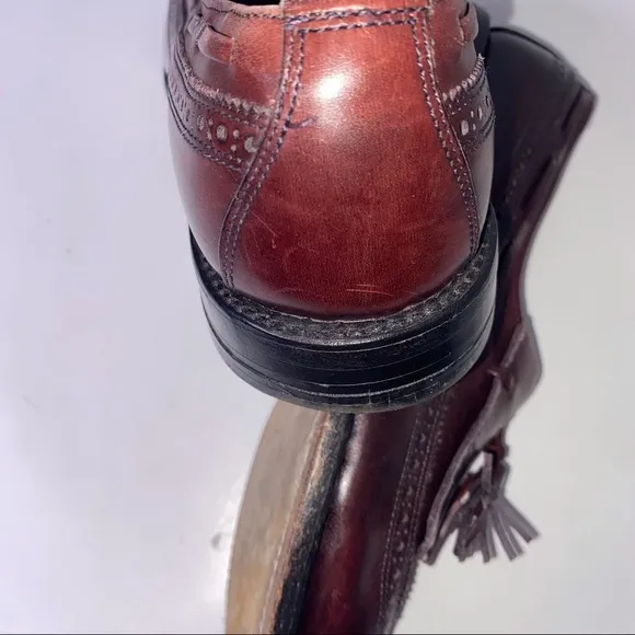 Men’s Allen Edmonds Arlington Wingtip Tassels Dress Shoes Size 11 AAA