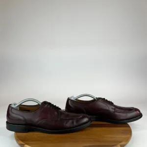 Mens Allen Edmonds Bradley Brown Leather‎ Split Toe Dress Shoes Size 13 AA GUC