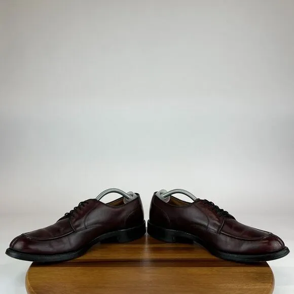 Mens Allen Edmonds Bradley Brown Leather‎ Split Toe Dress Shoes Size 13 AA GUC
