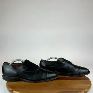 Mens‎ Allen Edmonds Park Avenue Cap Toe Black Leather Dress Shoes Size 9.5 D GUC