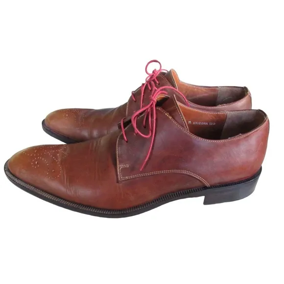 Mens Donald J Pliner Shoes Brown Leather Arizona