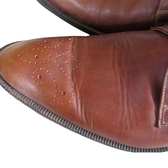 Mens Donald J Pliner Shoes Brown Leather Arizona