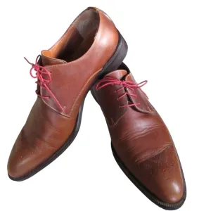 Mens Donald J Pliner Shoes Brown Leather Arizona