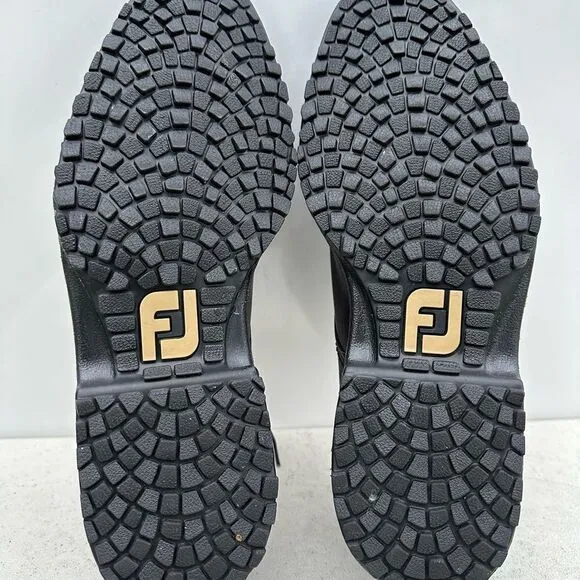 Men's FootJoy  Lace Up Oxfords Dress Shoes Size 9  Black Leather