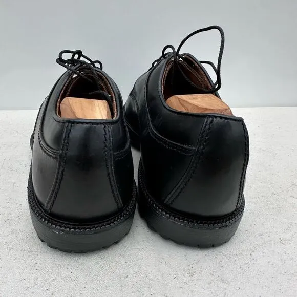 Men's FootJoy  Lace Up Oxfords Dress Shoes Size 9  Black Leather