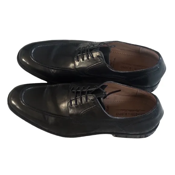 Men’s Johnston &amp; Murphy Signature Stratton Moc Toe Dress Shoes size‎ 10.5