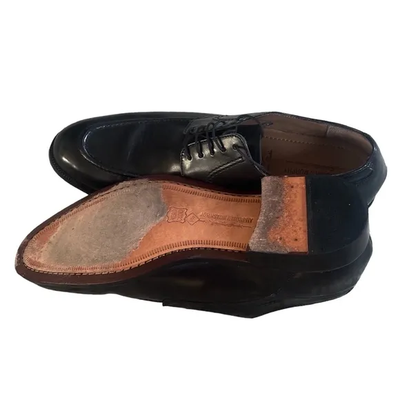 Men’s Johnston &amp; Murphy Signature Stratton Moc Toe Dress Shoes size‎ 10.5