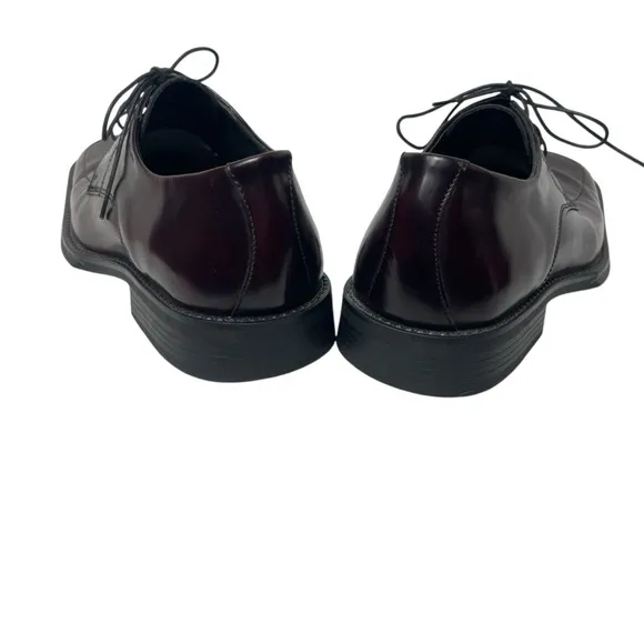 Men’s Size 10 Kenneth Cole Dress Shoes Burgundy